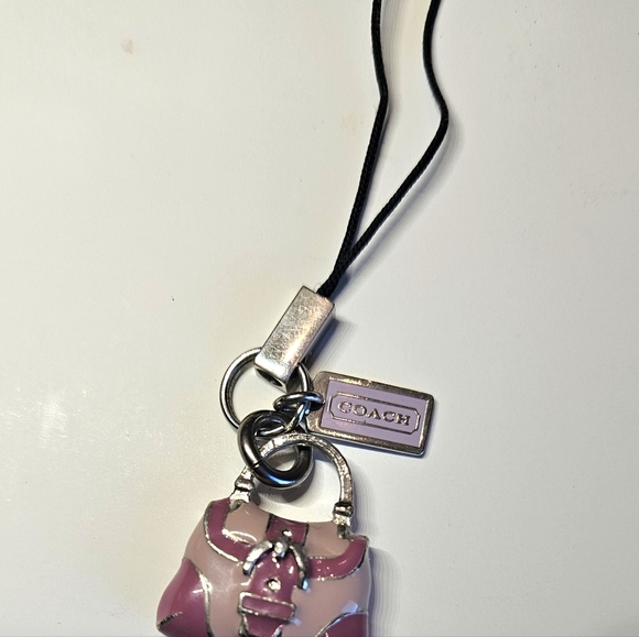 Coach Vintage Lanyard Mini Purse Charm - Picture 2 of 5